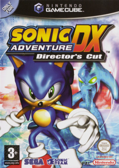 Sonic Adventure DX: Director's Cut for the Nintendo GameCube Front Cover Box Scan