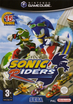Sonic Riders for the Nintendo GameCube Front Cover Box Scan