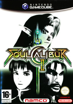 Soul Calibur II for the Nintendo GameCube Front Cover Box Scan