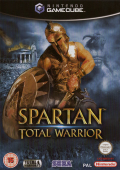Spartan: Total Warrior for the Nintendo GameCube Front Cover Box Scan