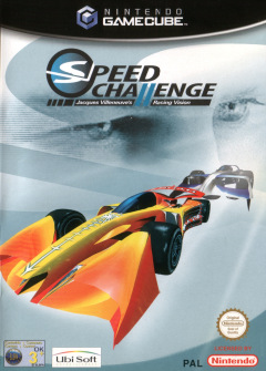 Speed Challenge: Jacques Villeneuve's Racing Vision for the Nintendo GameCube Front Cover Box Scan