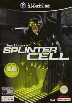 Tom Clancy's Splinter Cell for the Nintendo GameCube Front Cover Box Scan