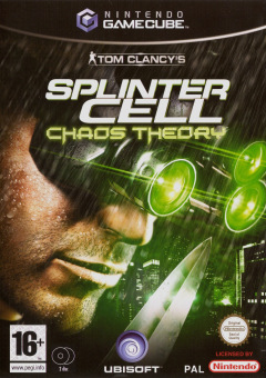 Tom Clancy's Splinter Cell: Chaos Theory for the Nintendo GameCube Front Cover Box Scan