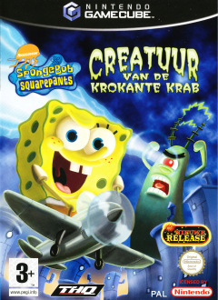 SpongeBob Squarepants: Creature from the Krusty Krab for the Nintendo GameCube Front Cover Box Scan