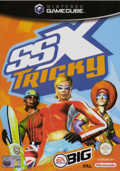 SSX Tricky for the Nintendo GameCube Front Cover Box Scan