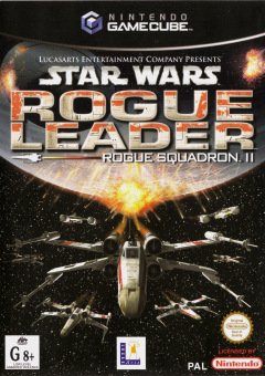 Star Wars: Rogue Squadron II: Rogue Leader for the Nintendo GameCube Front Cover Box Scan