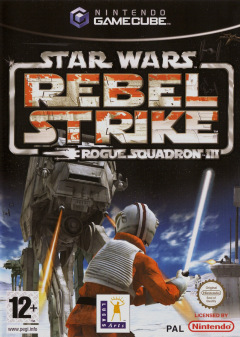 Star Wars: Rogue Squadron III: Rebel Strike for the Nintendo GameCube Front Cover Box Scan