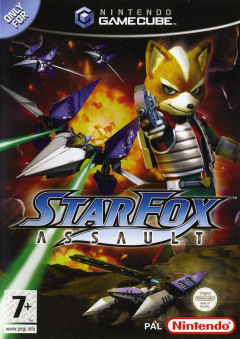 StarFox Assault for the Nintendo GameCube Front Cover Box Scan