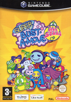 Super Bust-A-Move All Stars for the Nintendo GameCube Front Cover Box Scan