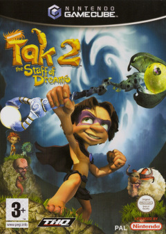 Tak 2: The Staff of Dreams for the Nintendo GameCube Front Cover Box Scan