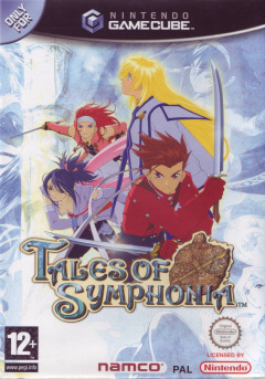 Tales of Symphonia for the Nintendo GameCube Front Cover Box Scan