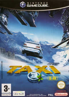 Taxi 3: Le Jeu for the Nintendo GameCube Front Cover Box Scan