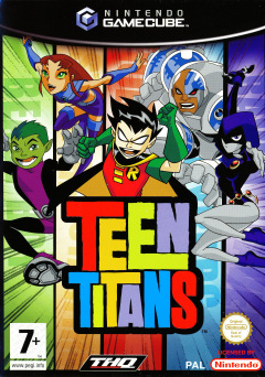 Teen Titans for the Nintendo GameCube Front Cover Box Scan