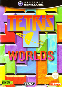 Tetris Worlds for the Nintendo GameCube Front Cover Box Scan
