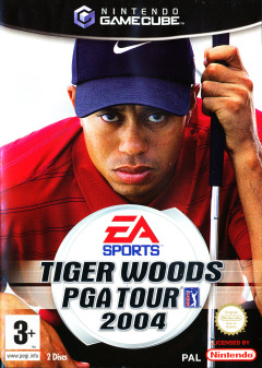 Tiger Woods PGA Tour 2004 for the Nintendo GameCube Front Cover Box Scan