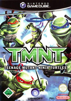 Teenage Mutant Ninja Turtles for the Nintendo GameCube Front Cover Box Scan