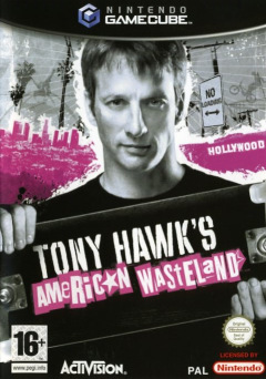 Tony Hawk's American Wasteland for the Nintendo GameCube Front Cover Box Scan