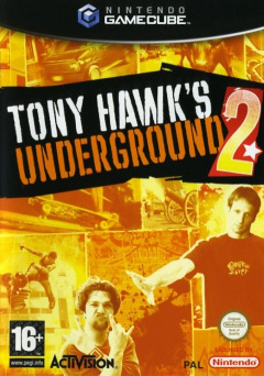 Tony Hawk's Underground 2 for the Nintendo GameCube Front Cover Box Scan