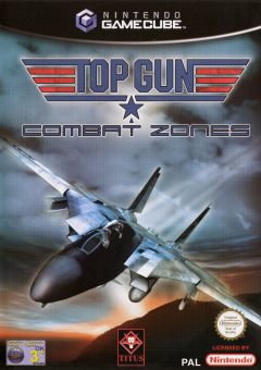 Top Gun: Combat Zones for the Nintendo GameCube Front Cover Box Scan