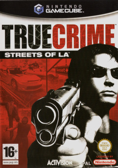 True Crime: Streets of LA for the Nintendo GameCube Front Cover Box Scan