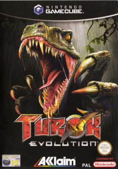 Turok Evolution for the Nintendo GameCube Front Cover Box Scan