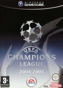 UEFA Champions League 2004-2005 for the Nintendo GameCube Front Cover Box Scan