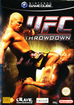 UFC: Throwdown for the Nintendo GameCube Front Cover Box Scan