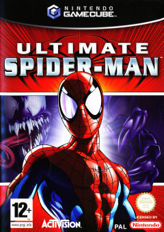 Ultimate Spider-Man for the Nintendo GameCube Front Cover Box Scan