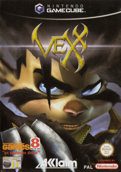 Vexx for the Nintendo GameCube Front Cover Box Scan