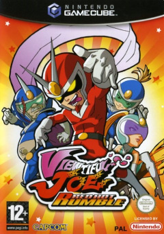 Viewtiful Joe: Red Hot Rumble for the Nintendo GameCube Front Cover Box Scan