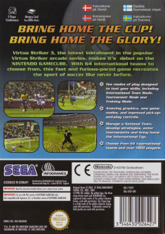 Scan of Virtua Striker 3: ver. 2002