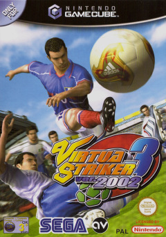 Virtua Striker 3: ver. 2002 for the Nintendo GameCube Front Cover Box Scan