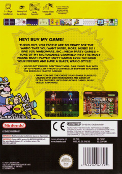 Scan of Wario Ware, Inc.: Mega Party Games!