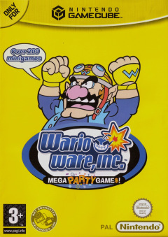 Wario Ware, Inc.: Mega Party Games! for the Nintendo GameCube Front Cover Box Scan