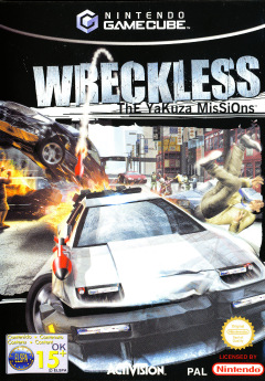 Wreckless: The Yakuza Missions for the Nintendo GameCube Front Cover Box Scan