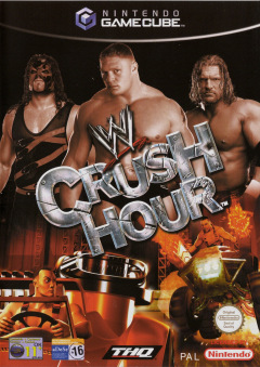WWE Crush Hour for the Nintendo GameCube Front Cover Box Scan