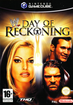 WWE Day of Reckoning for the Nintendo GameCube Front Cover Box Scan