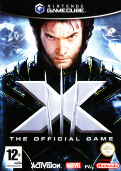 X-Men III: The Official Game for the Nintendo GameCube Front Cover Box Scan