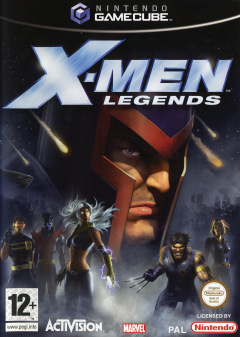 X-Men Legends for the Nintendo GameCube Front Cover Box Scan