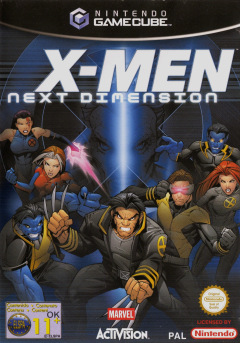 X-Men: Next Dimension for the Nintendo GameCube Front Cover Box Scan
