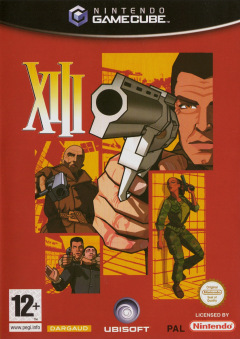 XIII for the Nintendo GameCube Front Cover Box Scan