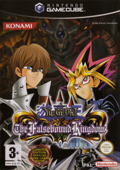 Yu-Gi-Oh! The Falsebound Kingdom for the Nintendo GameCube Front Cover Box Scan