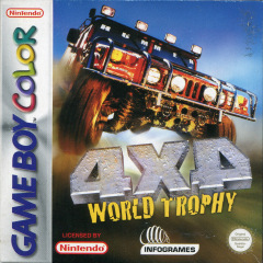 4x4 World Trophy for the Nintendo Game Boy Color Front Cover Box Scan