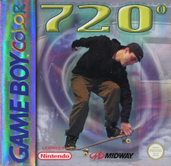 720° for the Nintendo Game Boy Color Front Cover Box Scan
