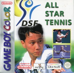 All Star Tennis 2000 for the Nintendo Game Boy Color Front Cover Box Scan