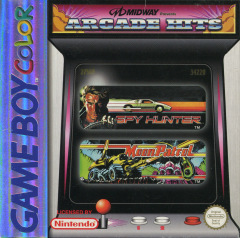Arcade Hits: Spy Hunter & Moon Patrol for the Nintendo Game Boy Color Front Cover Box Scan