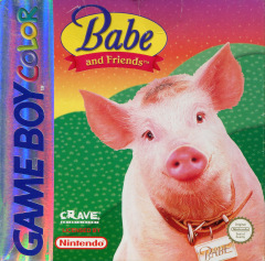 Babe and Friends for the Nintendo Game Boy Color Front Cover Box Scan