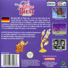 Scan of Die Schöne und das Biest: Abenteuerspiel