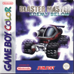 Blaster Master: Enemy Below for the Nintendo Game Boy Color Front Cover Box Scan