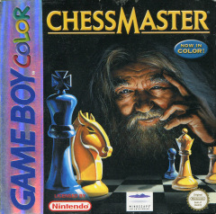 Chessmaster for the Nintendo Game Boy Color Front Cover Box Scan
